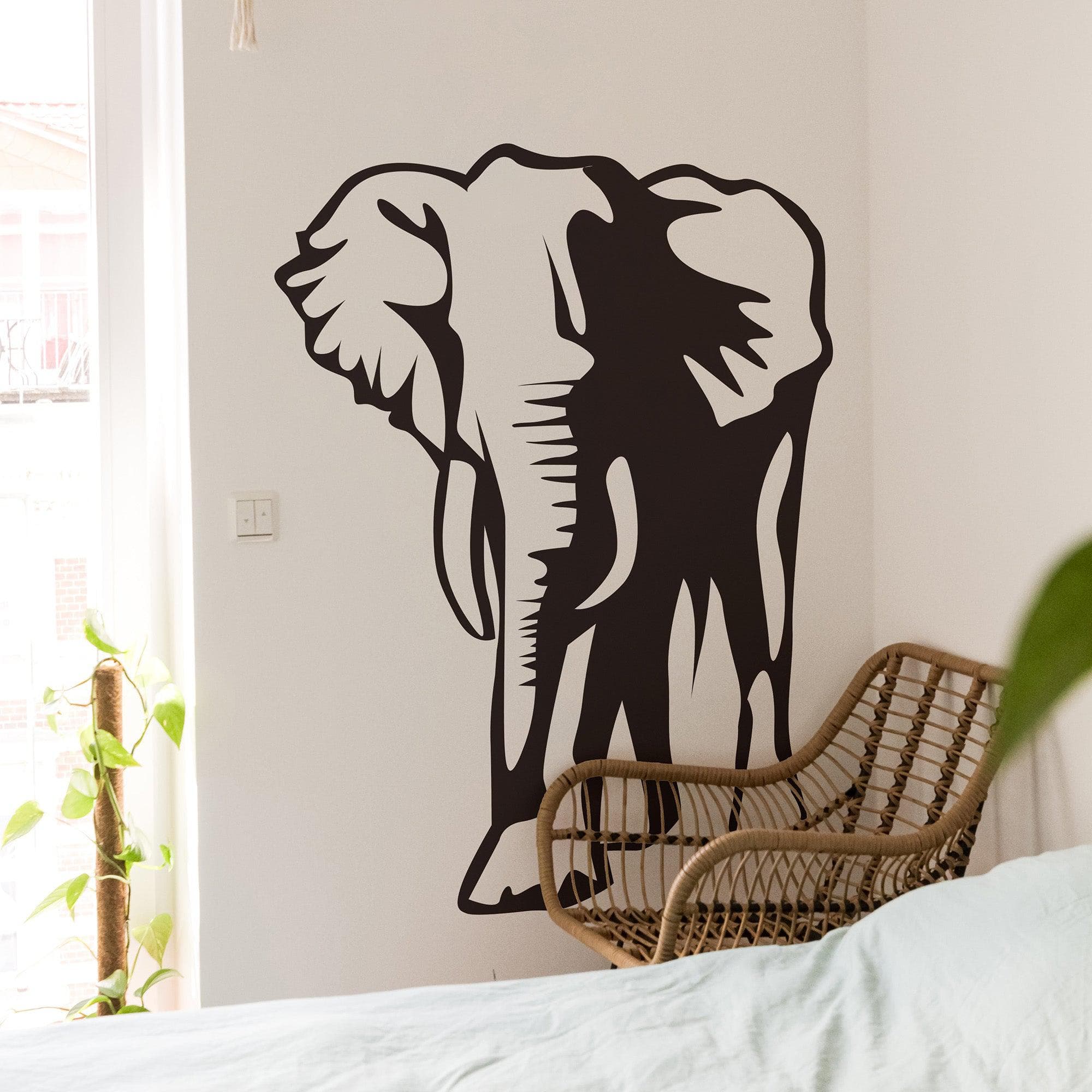 Lucky Elephant Wall Decal Home Decor. #142
