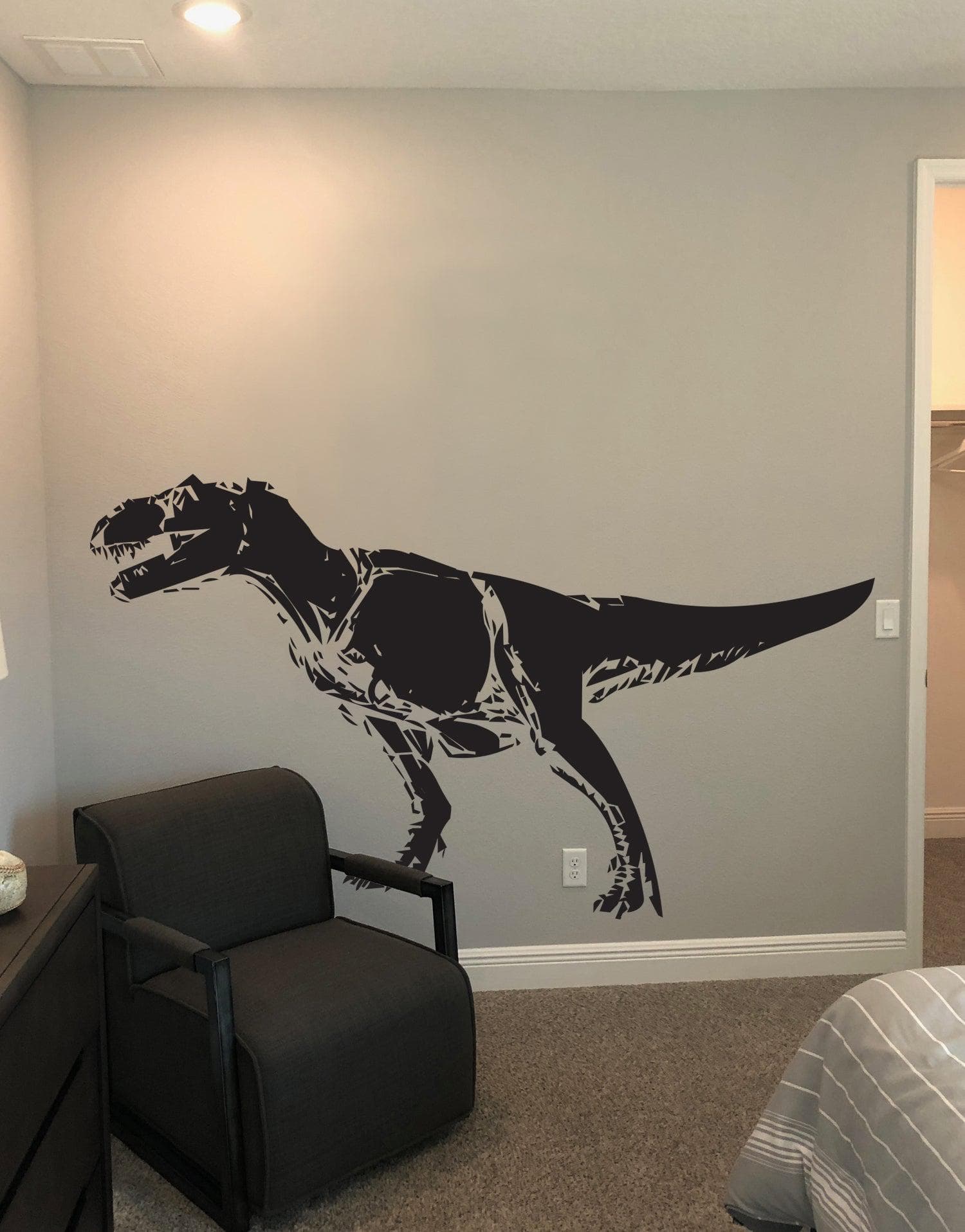 Dinosaur T-Rex Vinyl Wall Art Decal Sticker. #123